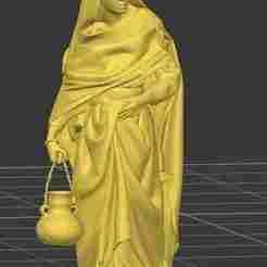 Peasant woman with amphora