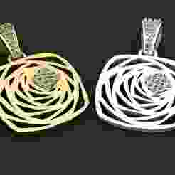pendant has a unique, PENDANT 3d printable model