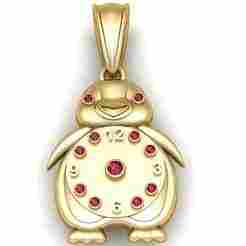 Penguin Clock Pendant – 3D Printable Model