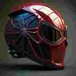 PERSONALIZED MOTORCYCLE HELMET SPIDERMAN FUTURISTIC MOTORCYCLE HELMET CUSTOM SPIDERMAN FUTURISTIC MOTORCYCLE HELMET