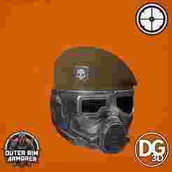 PH-56 Jaguar Helmet STL from Helldivers 2 - Digital STL File Only