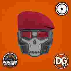 PH-9 Predator Helmet STL from Helldivers 2 - Digital STL File Only