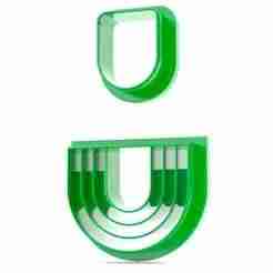 Phoebe Stackable Clay Cutter | 3D Printable Model