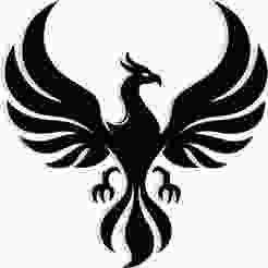 phoenix in flight 2 - 2D/3D Wall Art STL+SVG For CNC Router, Plasma, Waterjet, Laser & 3D Printer