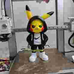 pikachu urban vibes Fan art (no ams-multiparts/3mf)