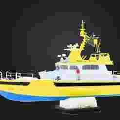 Pilot Boat w/ Stand