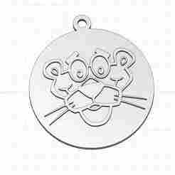 Pink Panther Keychain