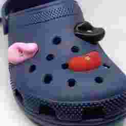 Pins for Crocs with sport climbing theme