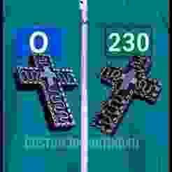 Player 230 Cosplay Cross Pendant with Hinge – STL Files for 3D Printing