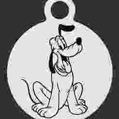 Pluto Keyring