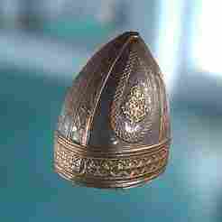 Pointy Decorated LEAF Crown Helmet KING FURNITURE CLOTHING MASK MEN HAT WOMEN DRESS ACCESSORIES MEDIEVAL CASTLE