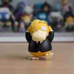Pokemon Psyduck - Sanji - One piece - 3D print