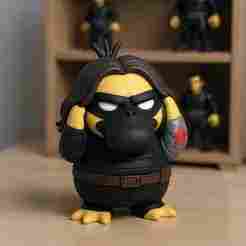 Pokemon Psyduck - Winter soldier bucky model - 3D print