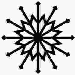 Polygon explosion in the center 1 - 2D/3D Wall Art STL+SVG For CNC Router, Plasma, Waterjet, Laser & 3D Printer