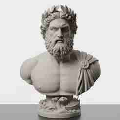 Poseidon Bust