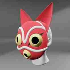 Princess Mononoke Cosplay Mask