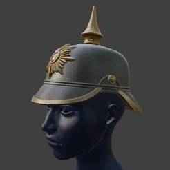 Prussian Pickelhaube Helmet