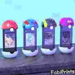 PSA Slab Holder Pokemon Pokeball, Great Ball, Ultra Ball & Master Ball 4-Pack