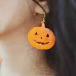 Pumpkin Earrings
