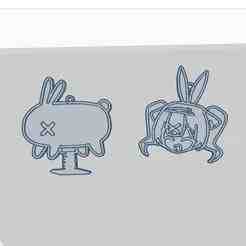 Rabbit Hole keychain