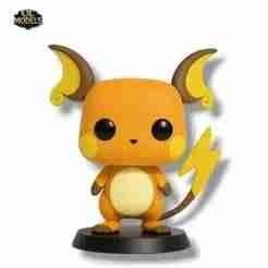 Raichu Chibi Figure Pokemon 3D Model