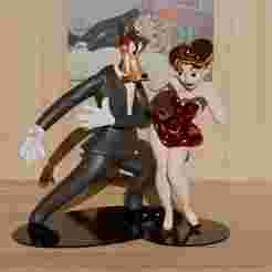 Red Hot Riding Hood and the Wolf Ornament - Adorno Caperucita Roja Caliente y El Lobo