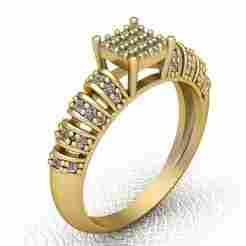 Regal Crown Diamond Ring