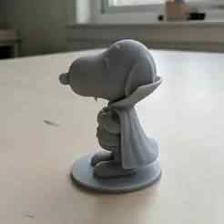 Retro Snoopy Dracula Toy 3D Printable PVC Figurine (1980s Style Collectible)