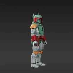 Retro Space Mercenary - 5-Point Movable Sci-Fi Miniature