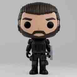 Rick Grimes funko pop from The Ones Who Live