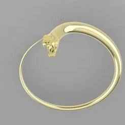 RING - RING WITH SNAKE HEAD