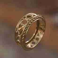 Ring 3D Printable Jewelry STL
