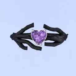 Ring branch C 3D print model