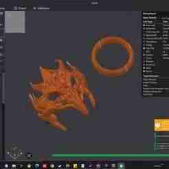 Ring Dragon adjustable