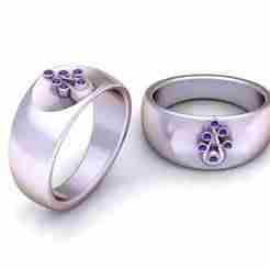RING GOLD DIAMOUND 3d printable model