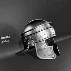 Roman Legionary Helmet with Ornamental Details