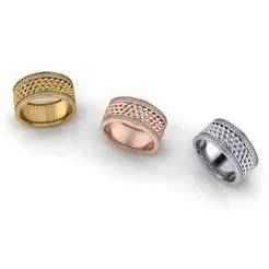 rope eternity jewelry ring