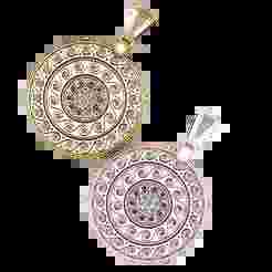 Rosette Pendant