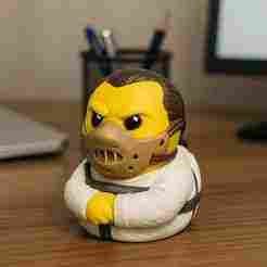 Rubber Duck - Hannibal Lecter model - 3D print