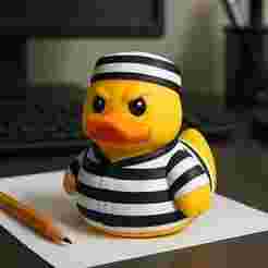 Rubber Duck - Prisoner model - 3D print
