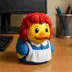 Rubber Duck - Raggedy  - 3D print
