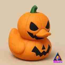 Rubber Duck Pumpkin Halloween