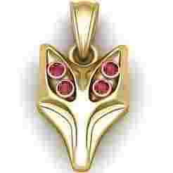 Ruby Fox Pendant