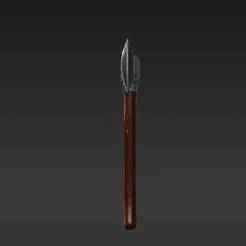 Rugged Battle Axe Keychain Miniature - Fantasy Warrior Charm for EDC