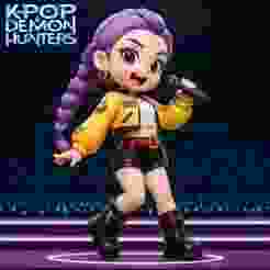 Rumi – Kpop Demon Hunter STL 3D Print Model