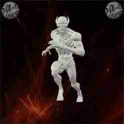 Running Skeleton Demon Creature – SoliDRawinGs SG996