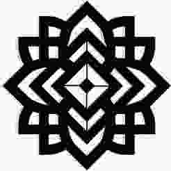 Sacred geometry elements 2 - 2D/3D Wall Art STL+SVG For CNC Router, Plasma, Waterjet, Laser & 3D Printer