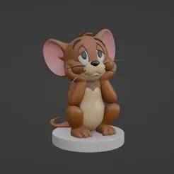 Sad Jerry Mouse Statue – Tom & Jerry