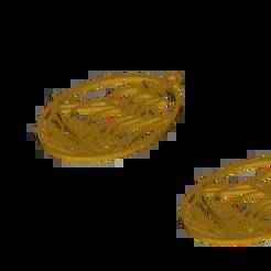 Sailing Ship Pendant Jewelry 3D Print Laser Cut File