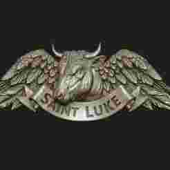 Saint Luke the Evangelist Pendant